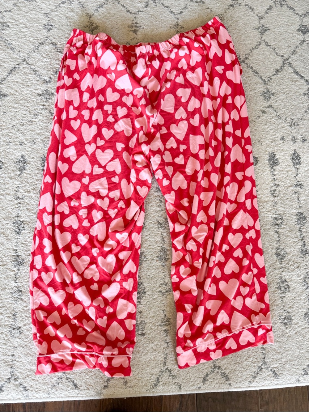Red & Pink Heart Pajama Set - Picture 5 of 5